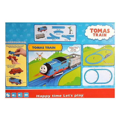 Thomas Toy Train Track Set: Realistic Adventures with Sound and Lights ...