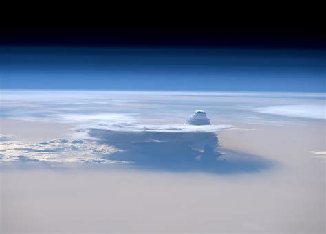 Impressive Clouds Viewed From Orbit Spaceref