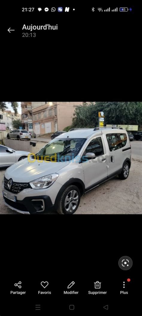 Renault Kongoo Stepway 2024 Alger Algérie