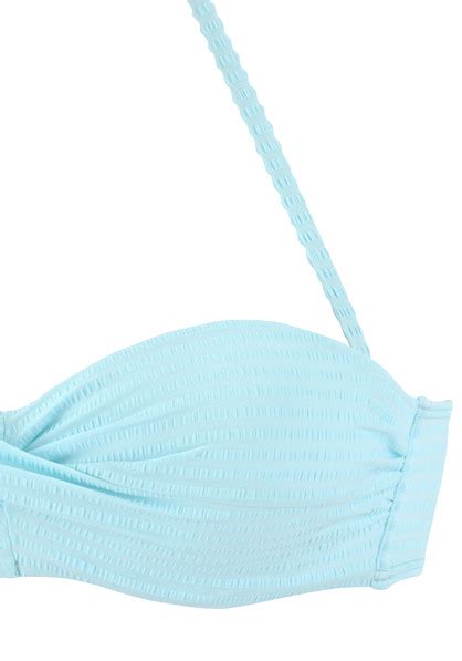 Venice Beach B Gel Bandeau Bikini Aria Aqua Cup C