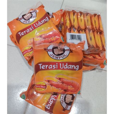 Jual Terasi Udang Cap Jempol Pack Isi Sachet Gram Shopee