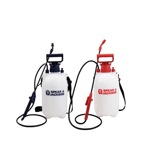 Spear And Jackson 5 Litre Pump Action Pressure Sprayer Twin Pack Qvc Uk