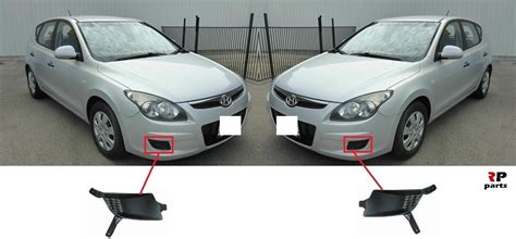 Für Hyundai I30 07-12 Vorne Stoßstange Nebel Licht Abdeckung Gitter ...
