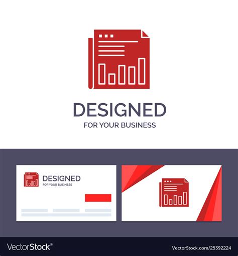 Creative business card and logo template Vector Image