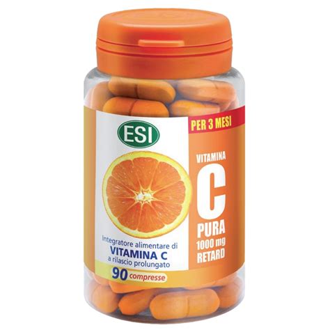 Esi Vitamina C Pura Retard Mg Fortalece El Sistema Inmunitario