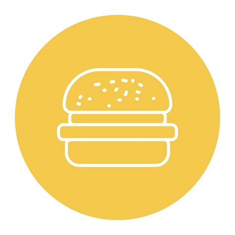 Premium Vector Burger Vector Illustration