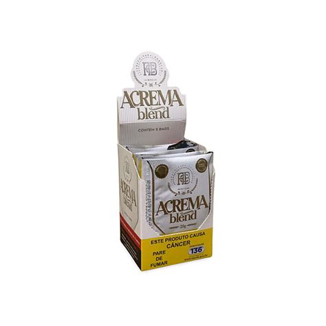 Caixa De Tabaco Acrema Blend Tabacaria Arahat E Presentes