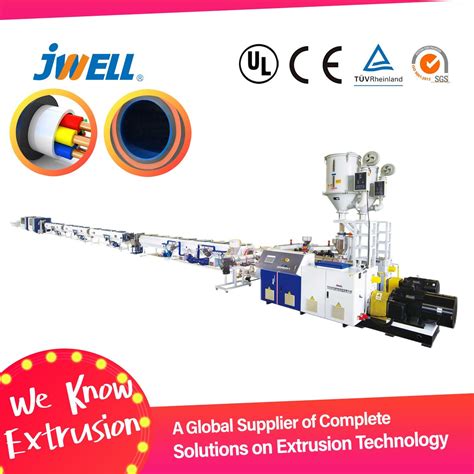 Jwell Hdpe High Speed Multi Layer Co Extrusion Silicon Core Plastic