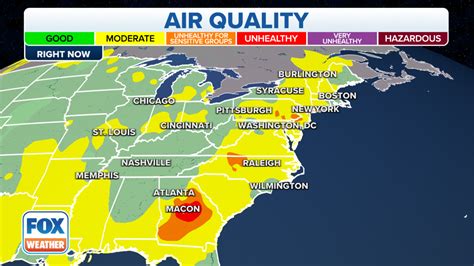 The Daily Weather Update From Fox Weather Air Quality Remains Poor For