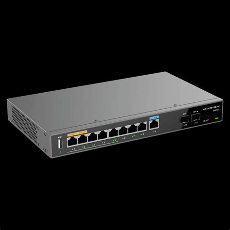 Grandstream Wired Vpn Router And Firewall 9 X Gbe Lanwan 2 X Poe Out