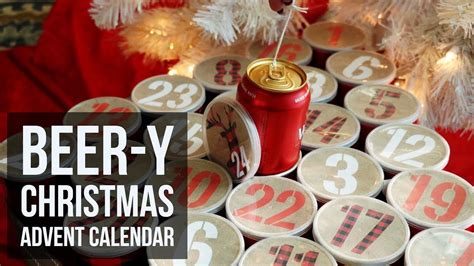 Beer Y Christmas Advent Calendar Diy Holiday Craft By Forkly Youtube