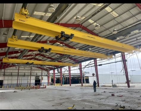 Kone Underhung Double Girder Bridge Crane In Chicago IL USA