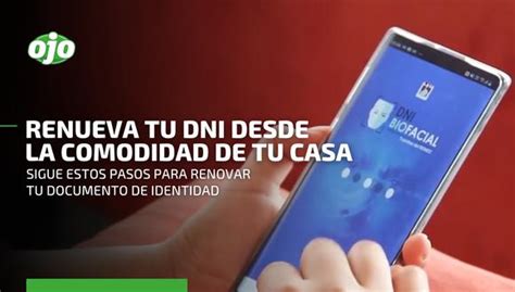 Reniec Conoce Los Pasos Para Renovar Tu Dni Caduco Nnav Vr Video Videos Ojo