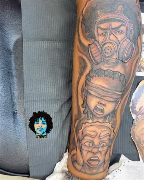 Tats By Robeizms Instagram Photo Hear No Evil See No Evil Speak No