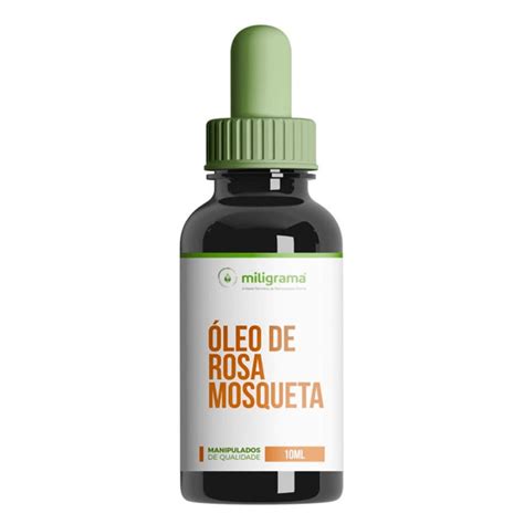 Óleo de Rosa Mosqueta Puro Miligrama 10ml PanVel Farmácias