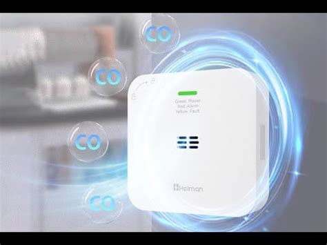 Heiman Smart Wireless Tuya Wifi Carbon Monoxide Detector Alarm Ws Es