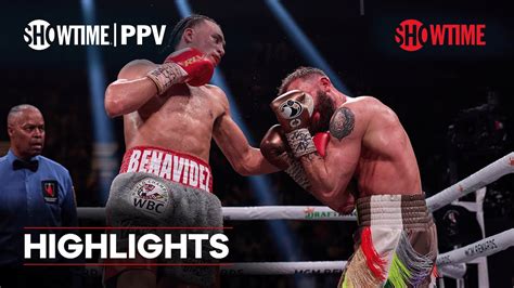 David Benavidez Vs Caleb Plant Highlights Showtime Ppv Win Big Sports