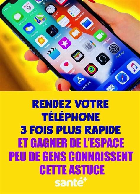 Rendez Votre T L Phone Fois Plus Rapide Et Gagner De Lespace Peu