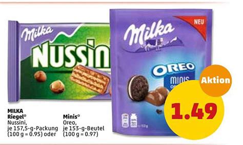 Milka Riegel Minis Angebot Bei Penny Prospekte De