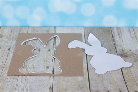 DIY Easter Bunny Canvas Wall Art • Rose Clearfield