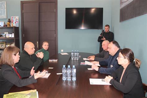 News Meeting With Kutaisi Mayer And Akaki Tsereteli State Univ