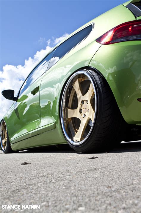 Green X Gold Vw Sciroccostancenation Stancenation