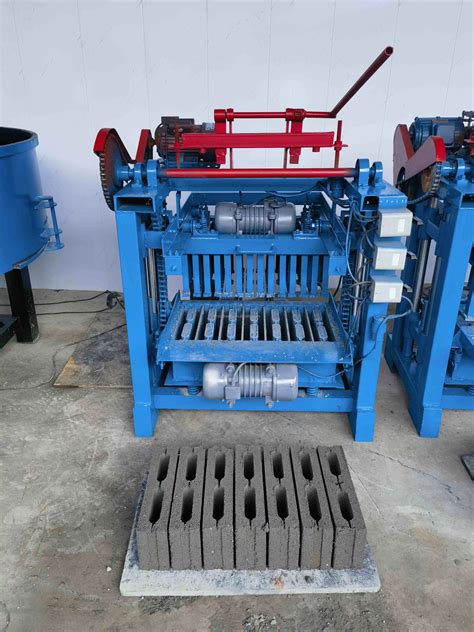 Interlocking Semi Automatic Cement Block Paving Brick Making Machine