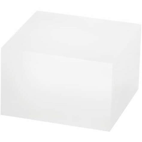 Plymor Frosted Acrylic Square Display Block 2 H X 3 W X 3 D 1 Ct Fry’s Food Stores