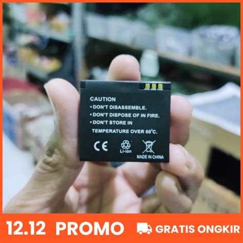 Jual Battery Xiaomi Yi Replacement Baterai Yi Cam 16MP Yi Versi Inter