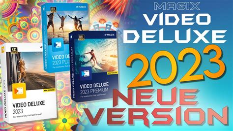 Neue Version 2023 MAGIX VIDEO DELUXE 2023 Tutorial Deutsch Anfänger