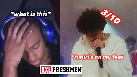 Rating This Years Xxl Freshman Freestyles Worst One Yet Youtube