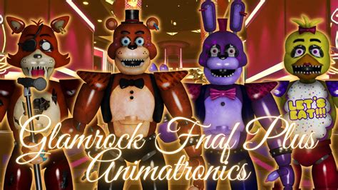 FNaF Speed Edit Glamrock FNAF Plus Animatronics YouTube