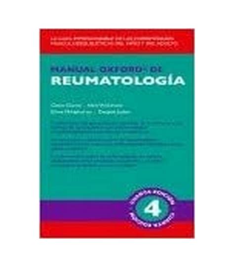 Comprar Manual Oxford De Reumatolog A