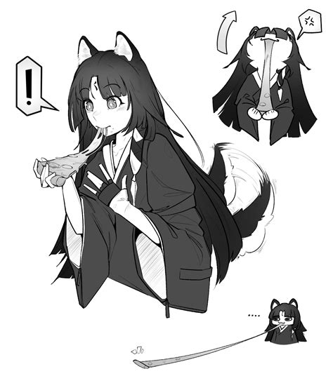 Safebooru 1girl Anger Vein Animal Ears Arknights Blush Dog Ears