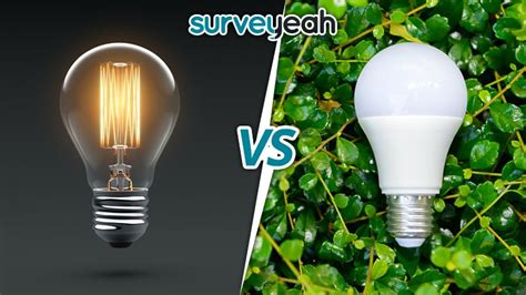 Traditional bulbs or LED bulbs? - Surveyeah