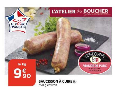 Promo Saucisson Cuire Chez Bi Icatalogue Fr