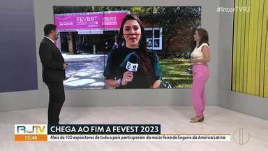 RJ1 Inter TV Edição deste sábado 12 de agosto de 2023 RJ Inter TV