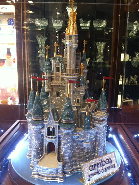 The Swarovski Crystal Cinderella Castle Disney Home Crystal