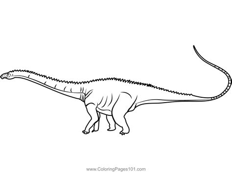 Diplodocus Dinosaur 4 Coloring Pages Diplodocus Coloring Pages Porn