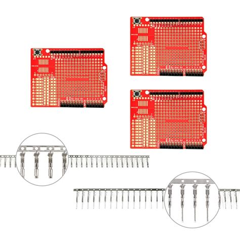 Amazon Gikfun Prototype Shield Diy Kit With Male And Female Pins