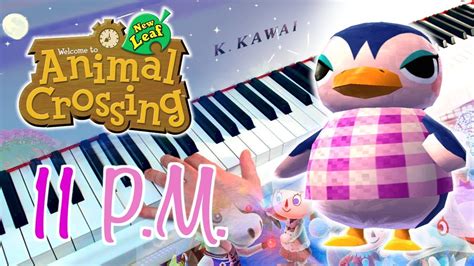 11pm Animal Crossing New Leaf Piano Arrangement W Sheet Music