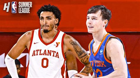 New York Knicks Vs Atlanta Hawks Full Game Highlights July