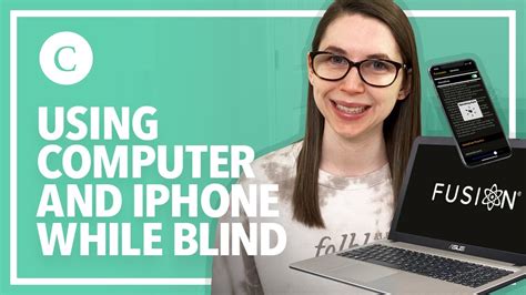 How A Blind Person Uses A Computer And An Iphone Youtube