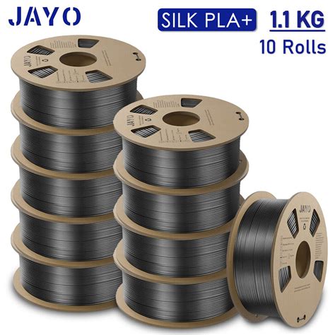 JAYO 1 75MM 5 10KG 15KG PLA SILK PLA PETG Filament 3D Printer 1 1KG