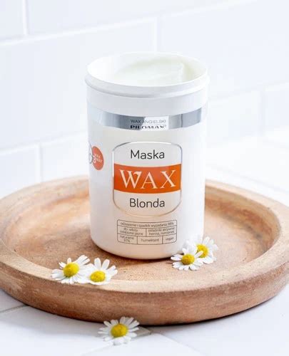 Pilomax Wax Naturclassic Blonda Maska Regeneruj Ca Do W Os W Jasnych