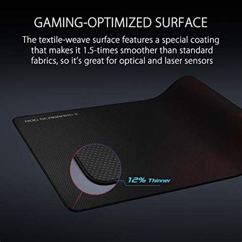 Ripley Mousepad Extended Gaming Asus Rog Scabbard Ii Nano Tecnolog A