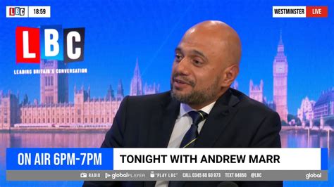 Lbc On Twitter Sajid Javid Says He Still Thinks Of Boris Johnson As A