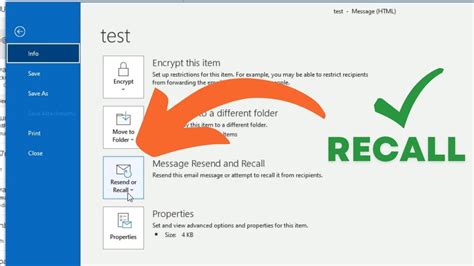 How To Recall Sent Emails In Microsoft Outlook Quickly Simple