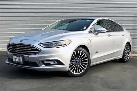 Certified Pre Owned Ford Fusion Energi Se Luxury Fwd D Sedan