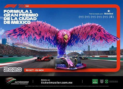 Revelan Carteles Del Gran Premio De México En F1